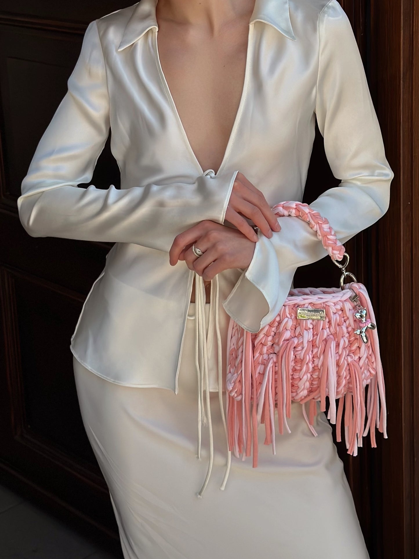 HANDBAG "SATINE" MYBESTYBAG